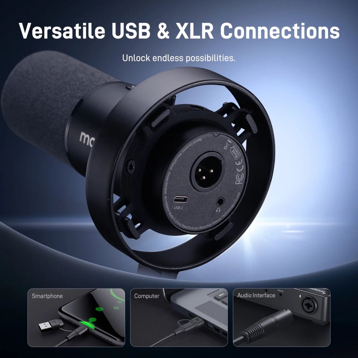  MAONO PD300X USB/XLR Dynamic Microphone